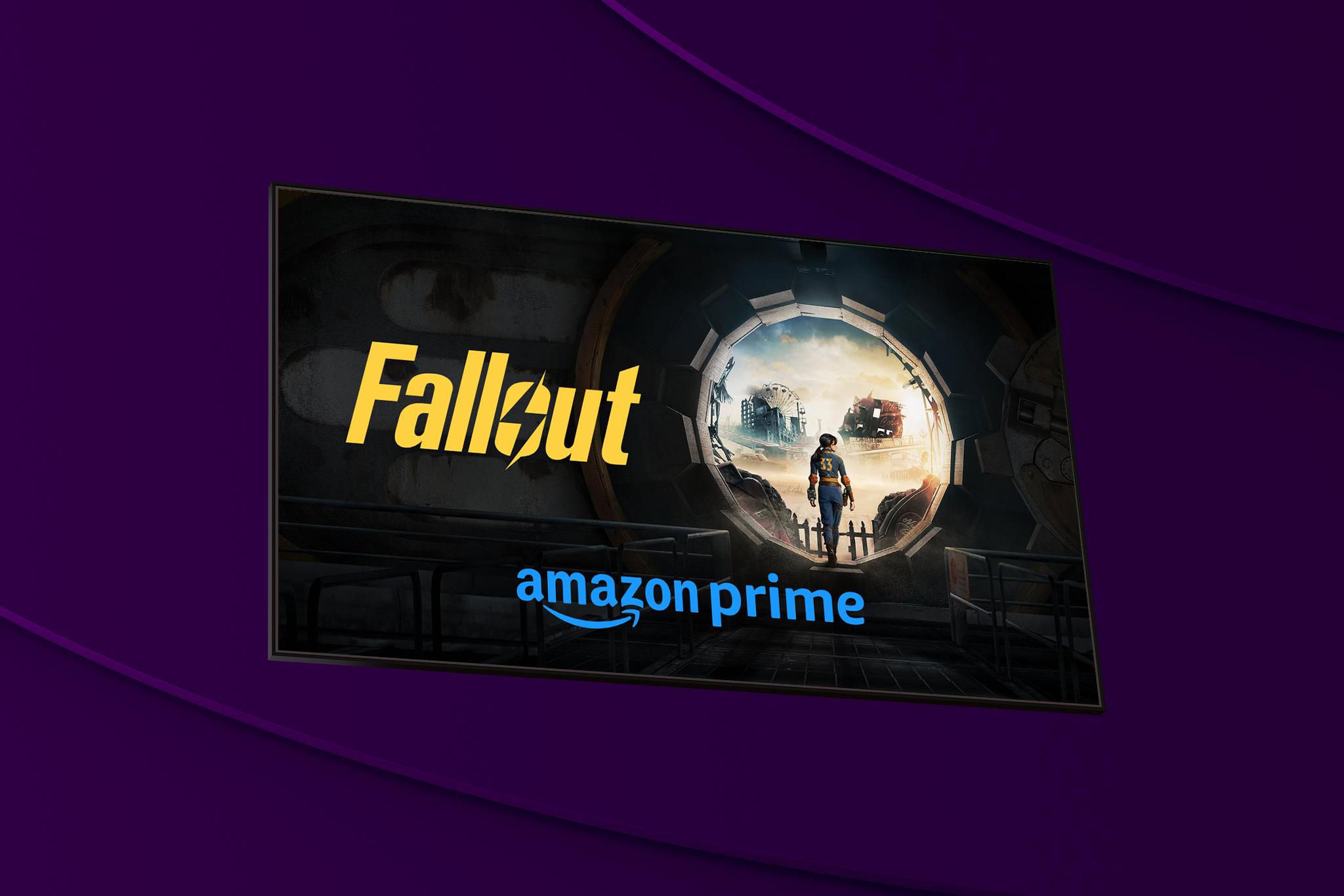 Huvudkaraktären Lucy MacLean som spelas av Ella Purnell i den amerikanska postapokalyptiska kriminaldramaserien Fallout som går att streama på Amazon Prime.